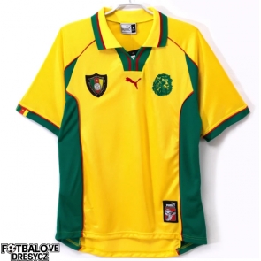 Cameroun 1998-1999 Retro Venkovní Dres Krátký Rukáv Cameroun 1998-1999 Retro Venkovní Dres Krátký Rukáv